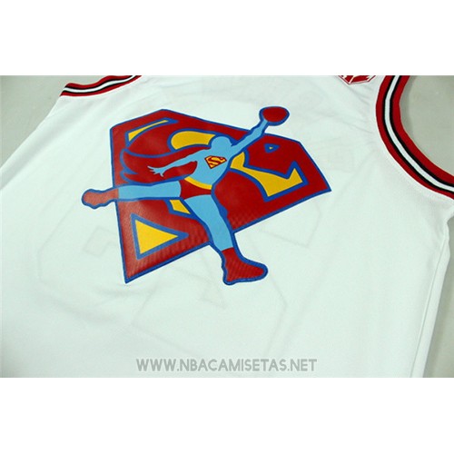 Camiseta Pelicula Flightman Superman NO 23 Blanco